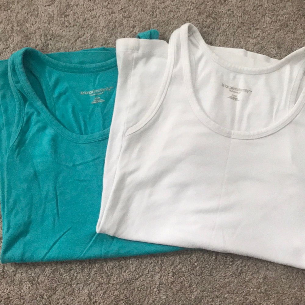 2 maternity tanks